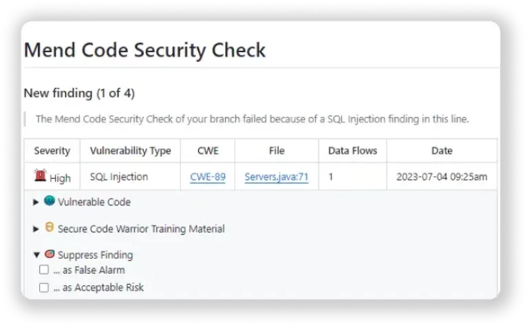 Mend code security check.png 1 Best Software Reseller | Best Software Providers in India Mend code security check.png 1 Best Software Reseller | Best Software Providers in India